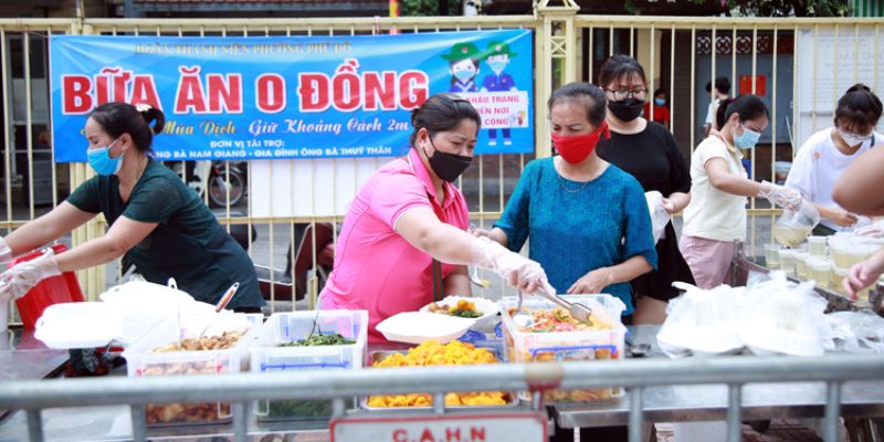 Bữa ăn 0 đồng trao yêu thương, thêm sức mạnh